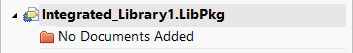 Creating an integrated library