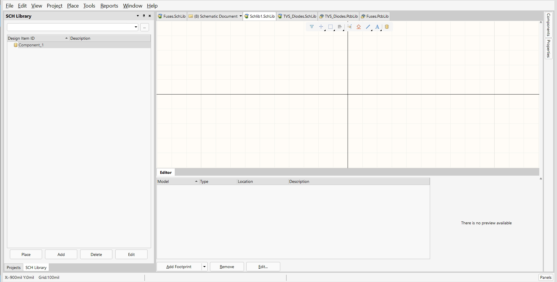 Schematic Library / SCH Library